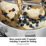5.5 Quart Bowl-Lift Stand Mixer, 11 Speed Professional Mixer, White B5O3 - product image 6