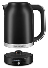 Electric Kettle with Swivel Base, Matte Black, 1.7-L R4W4 - product image 1