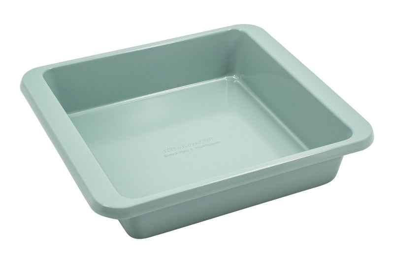 Square Cardamom Non-Stick Steel Cake Pan, 9x9x2-in G1X9