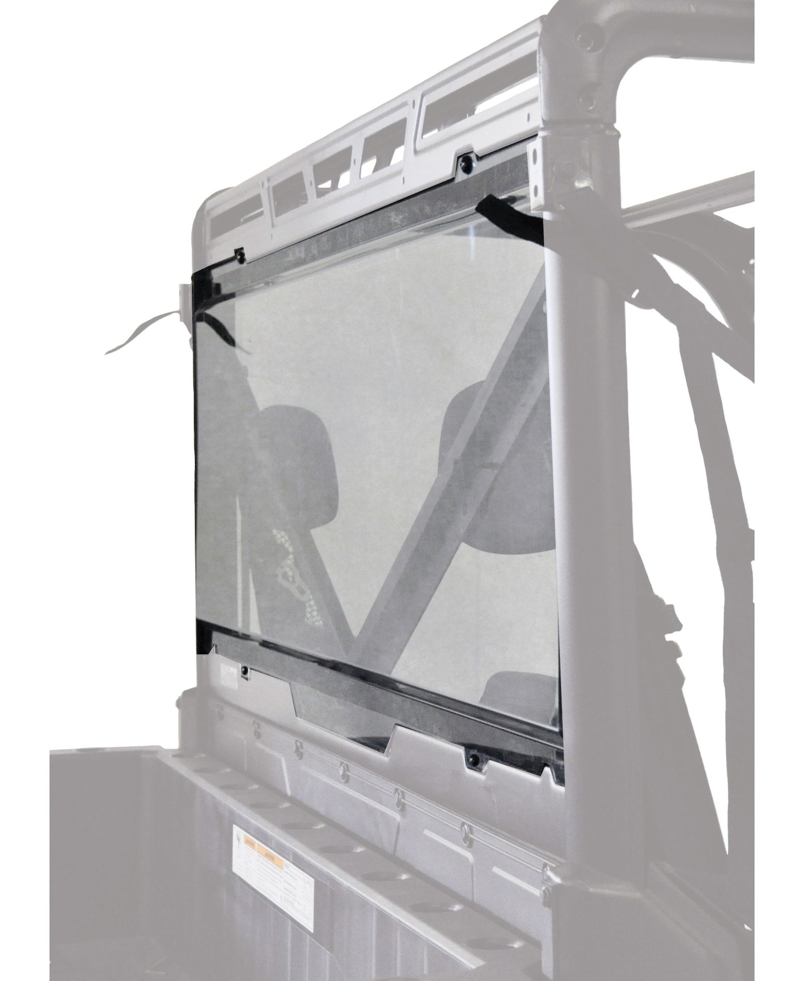 2624 Rear Panel UTV Windshield for Polaris Ranger XP900 (Profile Tubing), Clear Y9A0 - product image 1