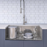 Kore Undermount Stainless Steel Single Bowl Kitchen Sink with Add-Ons, 27x19x11-in F7V7 - product image 2