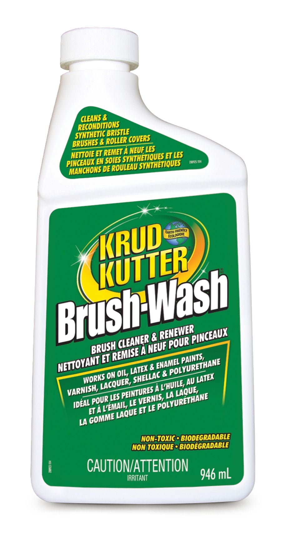 Brush-Wash Cleaner & Renewer For Oil, Latex & Enamel Paint, Non-Toxic, 946-mL A2U9 - product image 1