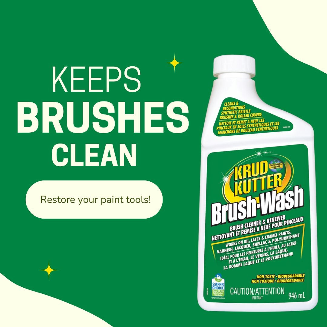 Brush-Wash Cleaner & Renewer For Oil, Latex & Enamel Paint, Non-Toxic, 946-mL A2U9 - product image 8