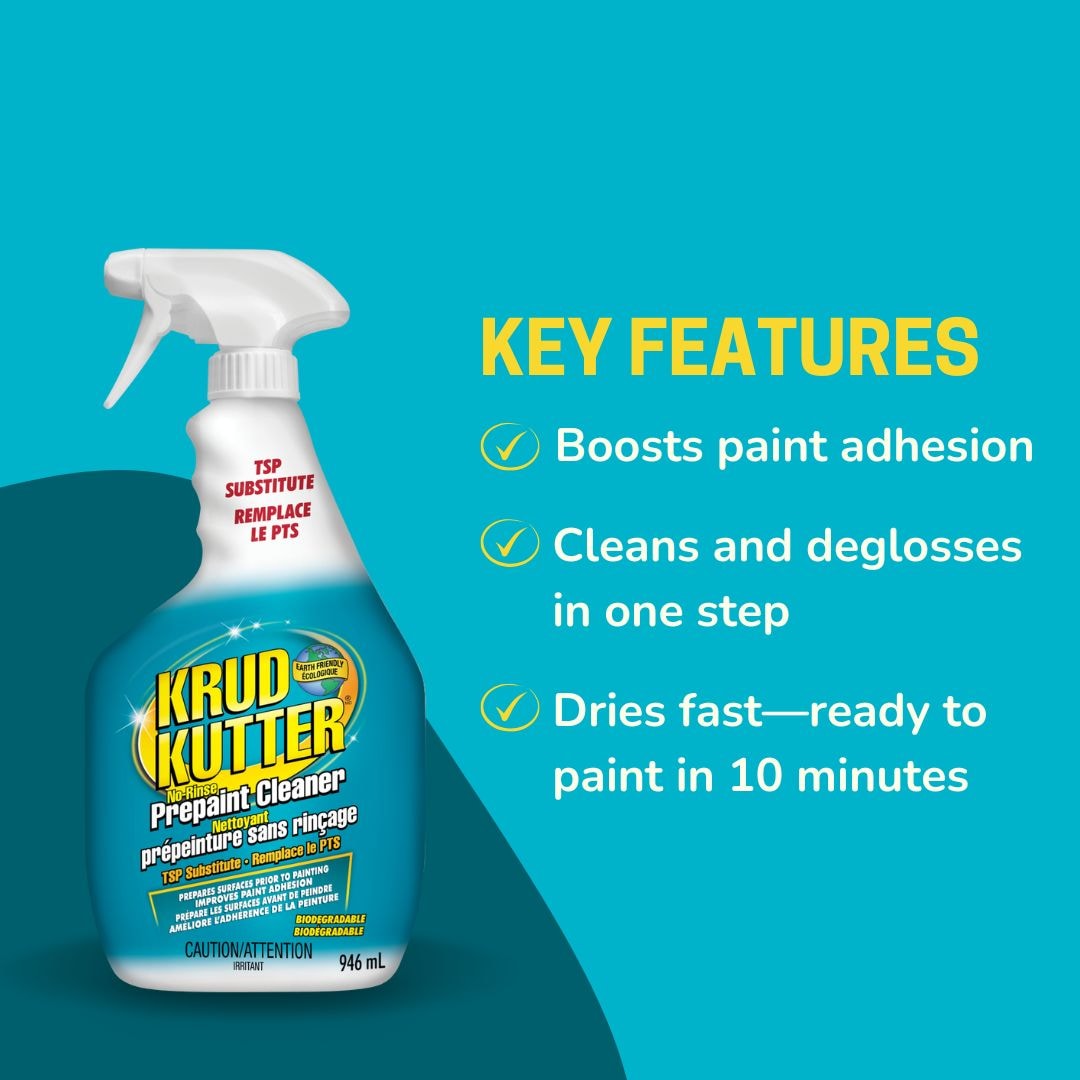 Prepaint Cleaner, No-Rinse TSP Substitute, Cleans & Deglosses Surfaces 946-mL U3W8 - product image 6