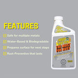 Water-Based Liquid Rust Remover & Inhibitor, Biodegradable, 946-mL Z2C3 - product image 6