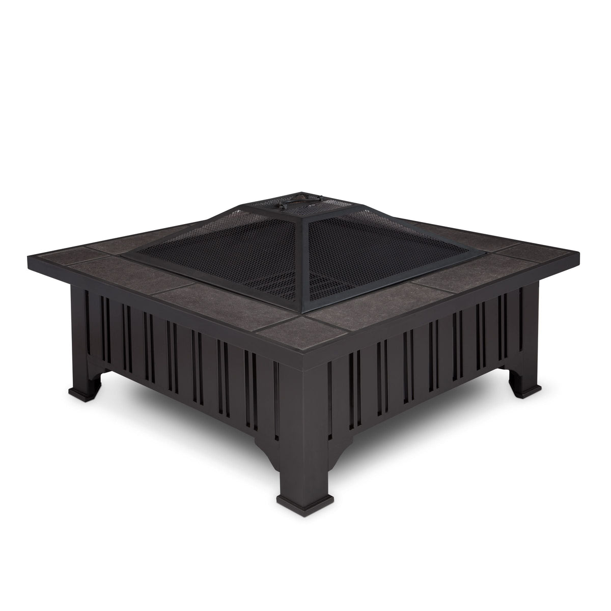 Square Wood Burning Fire Pit in Black, 34-in L6F2 - product image 1