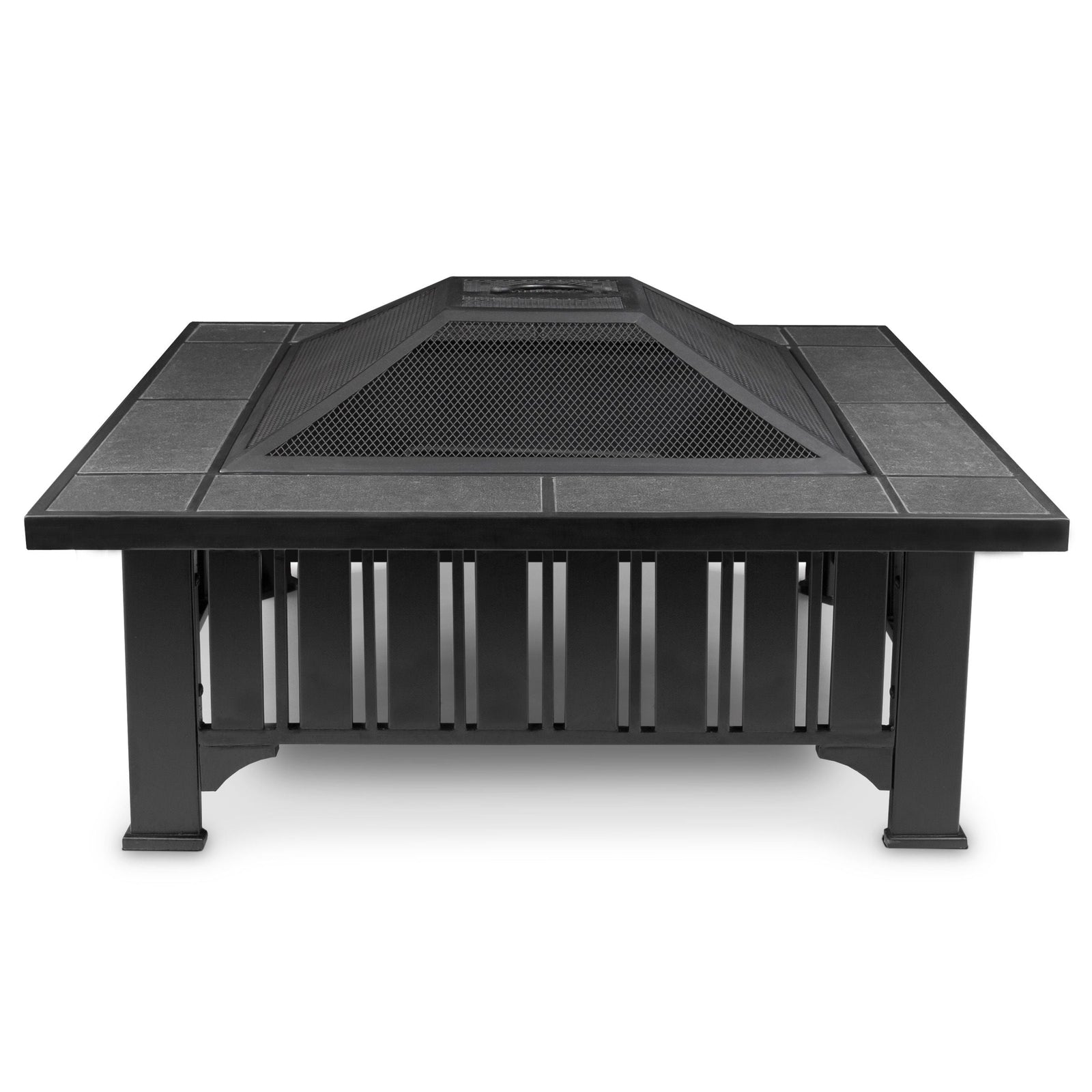 Square Wood Burning Fire Pit in Black, 34-in L6F2 - product image 2
