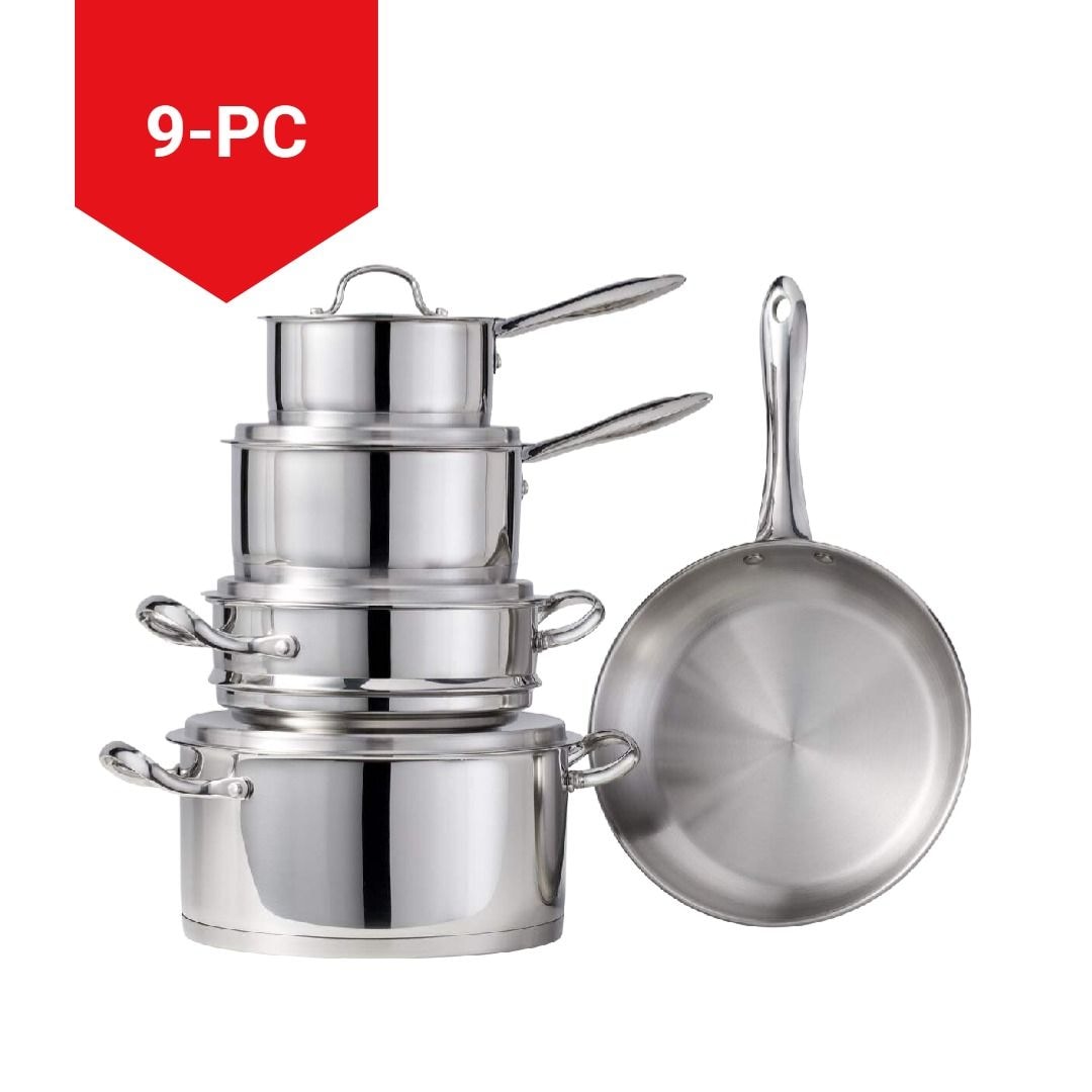 Avanti Stainless Steel Cookware Set, 9-pc M0S7 - product image 2