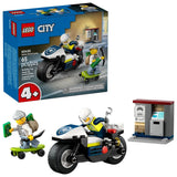 City Police Motorcycle Chase - 60455, 65-pcs, Ages 4+ D3Y7 - product image 1