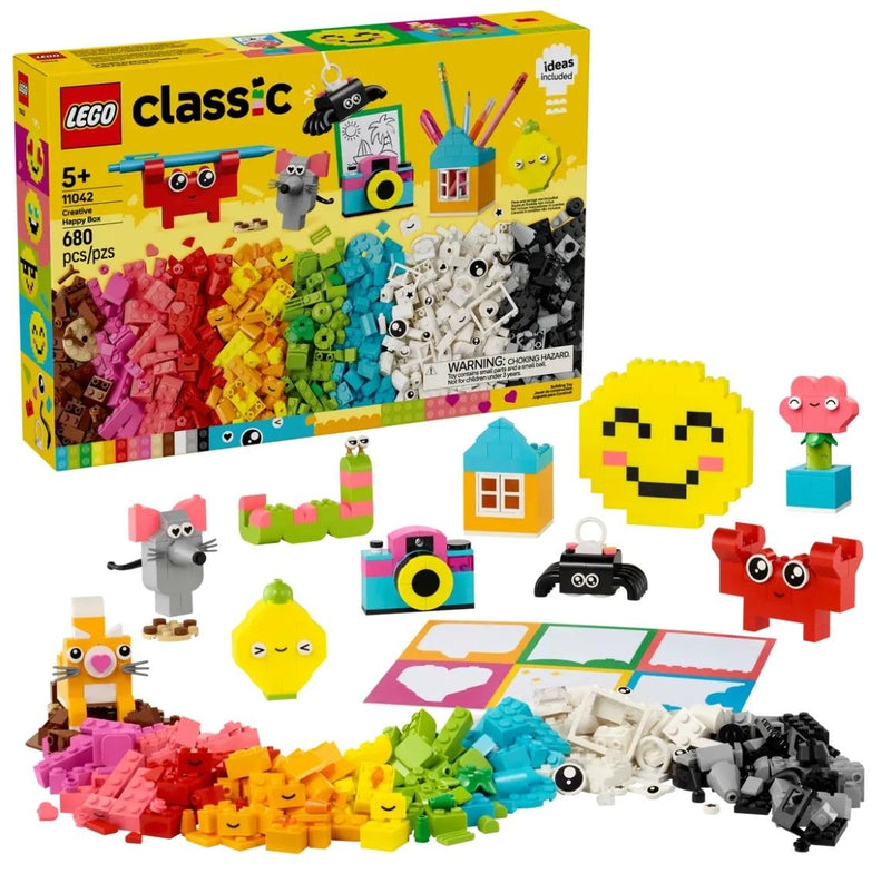Classic Creative Happy Box - 11042, 680-pcs, Ages 5+ H6Y0