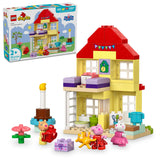 DUPLO Peppa Pig Birthday House Preschool Building Toy Set, 59-pc U8C5 - product image 1