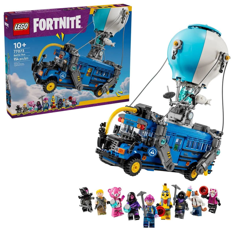 Fortnite Battle Bus -77073, 954-pcs, Ages 10+ C4W0
