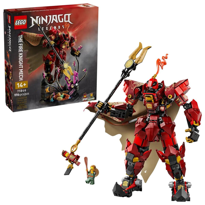 Ninjago The Fire Knight Mech - 71846, 996-pcs, Ages 14+ N9S5