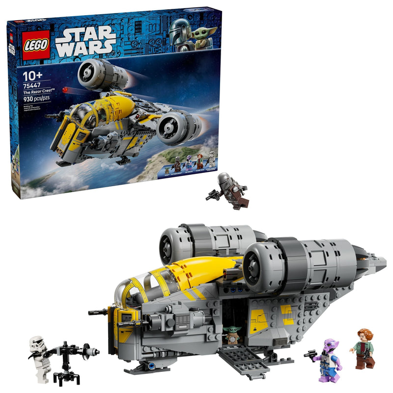 The Razor Crest - 75447, 930-pcs, Ages 10+ H8W6