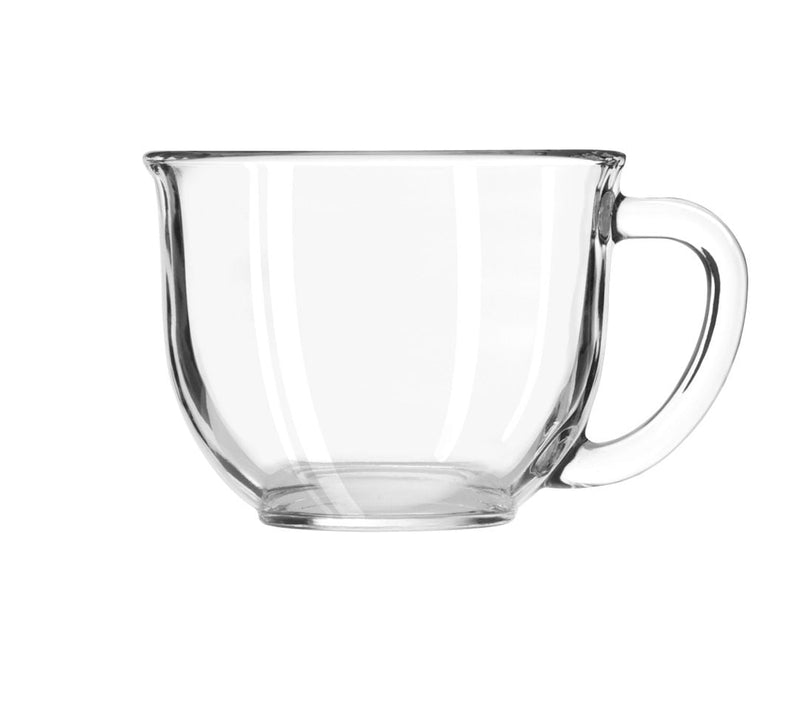 Clear Glass Oversize Latte Mug, 17-oz A5W2