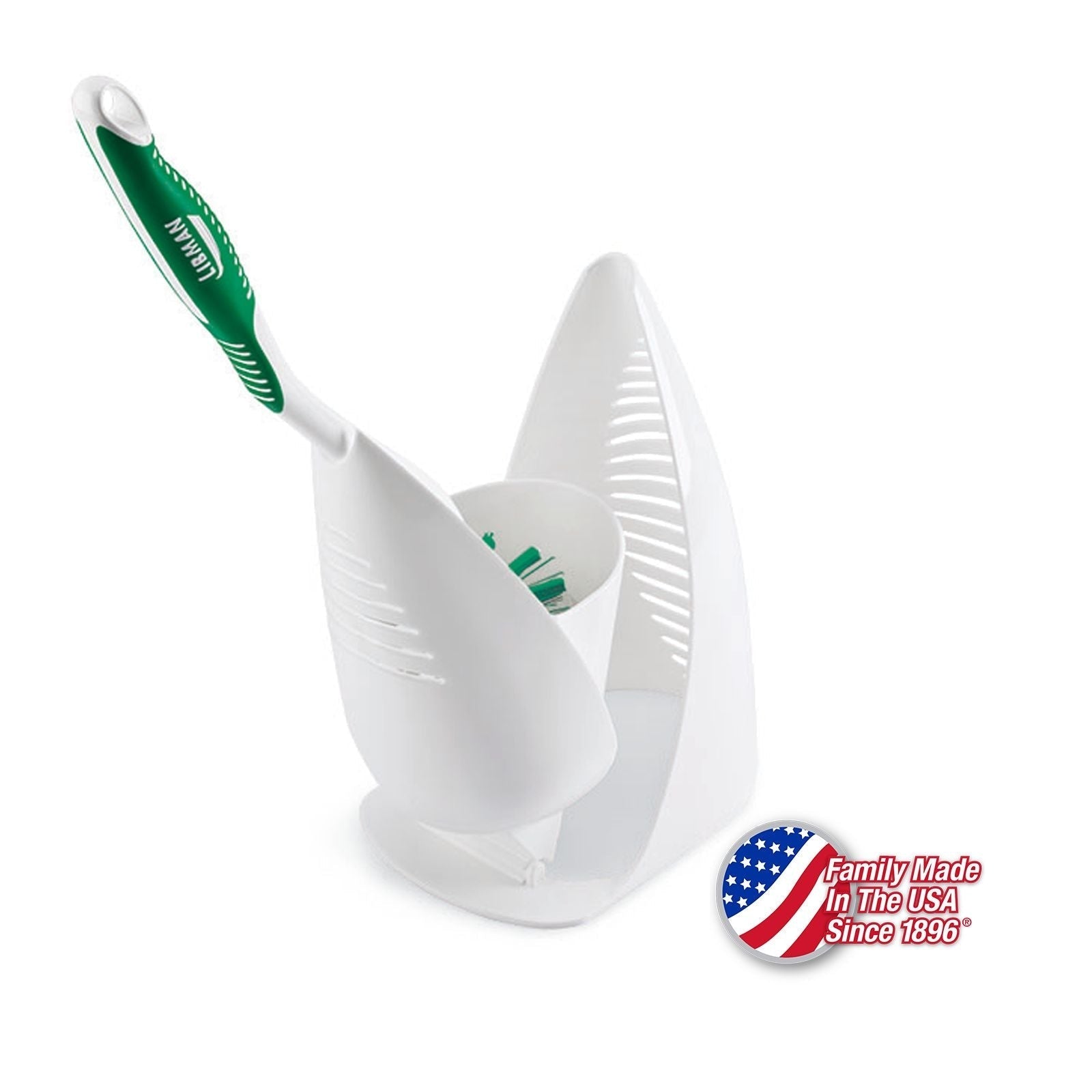 Toilet Bowl Brush & Caddy V9T6 - product image 1