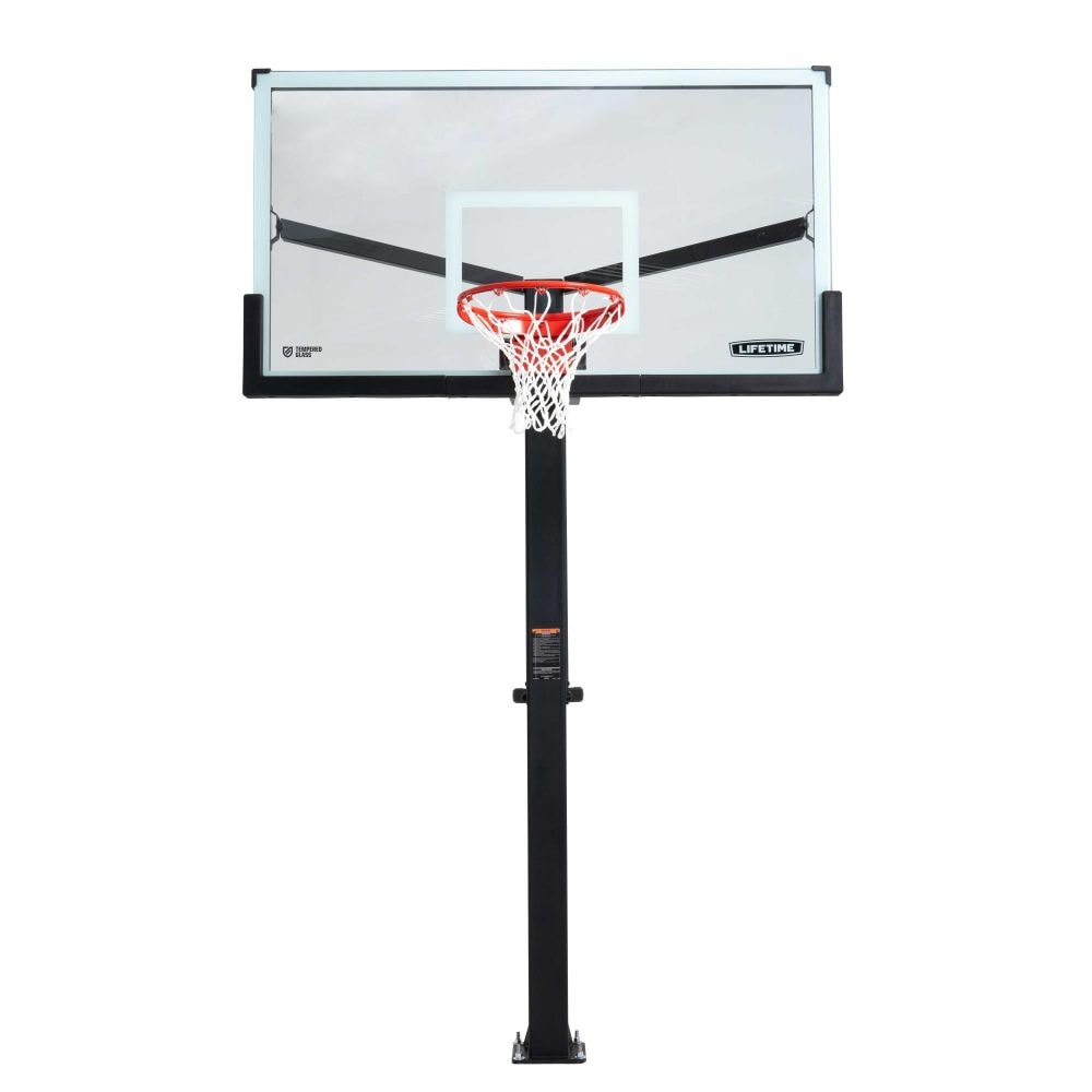 Mommoth Bolt Down Basketball Hoop with 72-in Tempered Glass L4W2 - product image 1