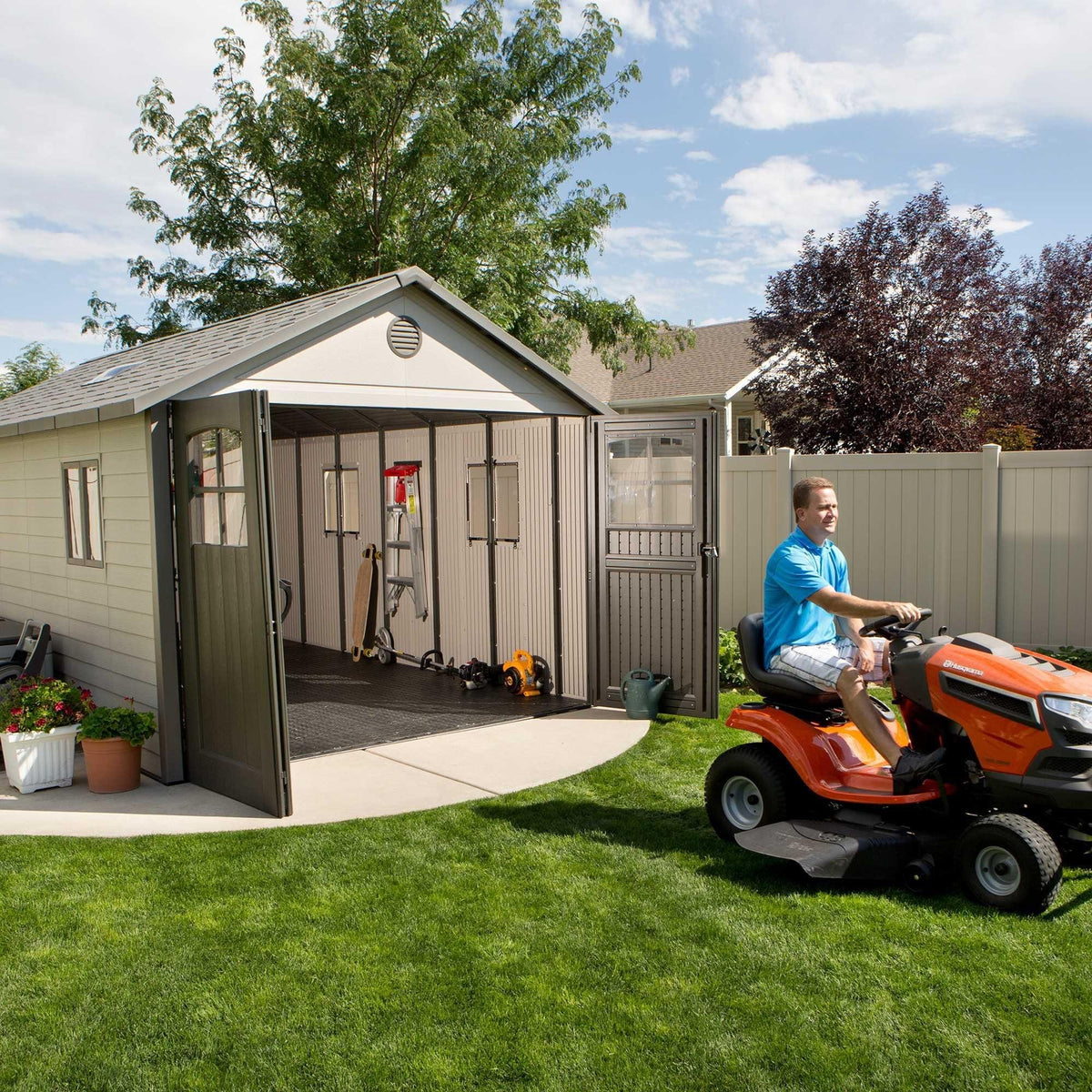 Outdoor Storage Shed, 11-ft x 18.5-ft Z5W0 - product image 7