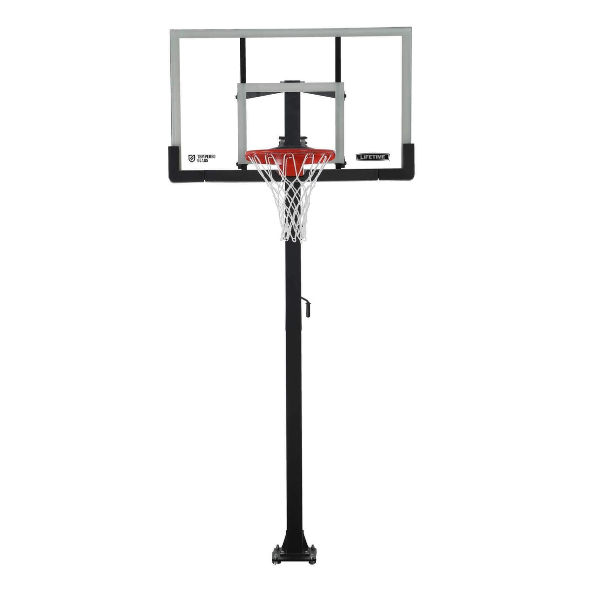 Portable Adjustable In-Ground Mammoth Bolt Down Outdoor Basketball Hoop, 54-in T5O8 - product image 3