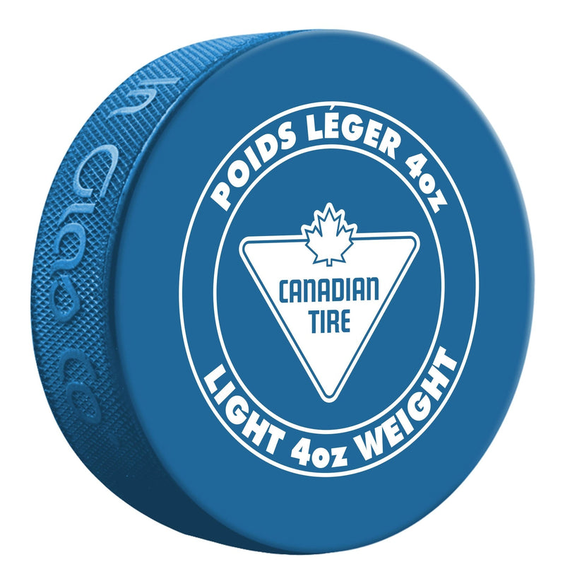 Lightweight Hockey Puck, Blue, 4-oz Y1L4