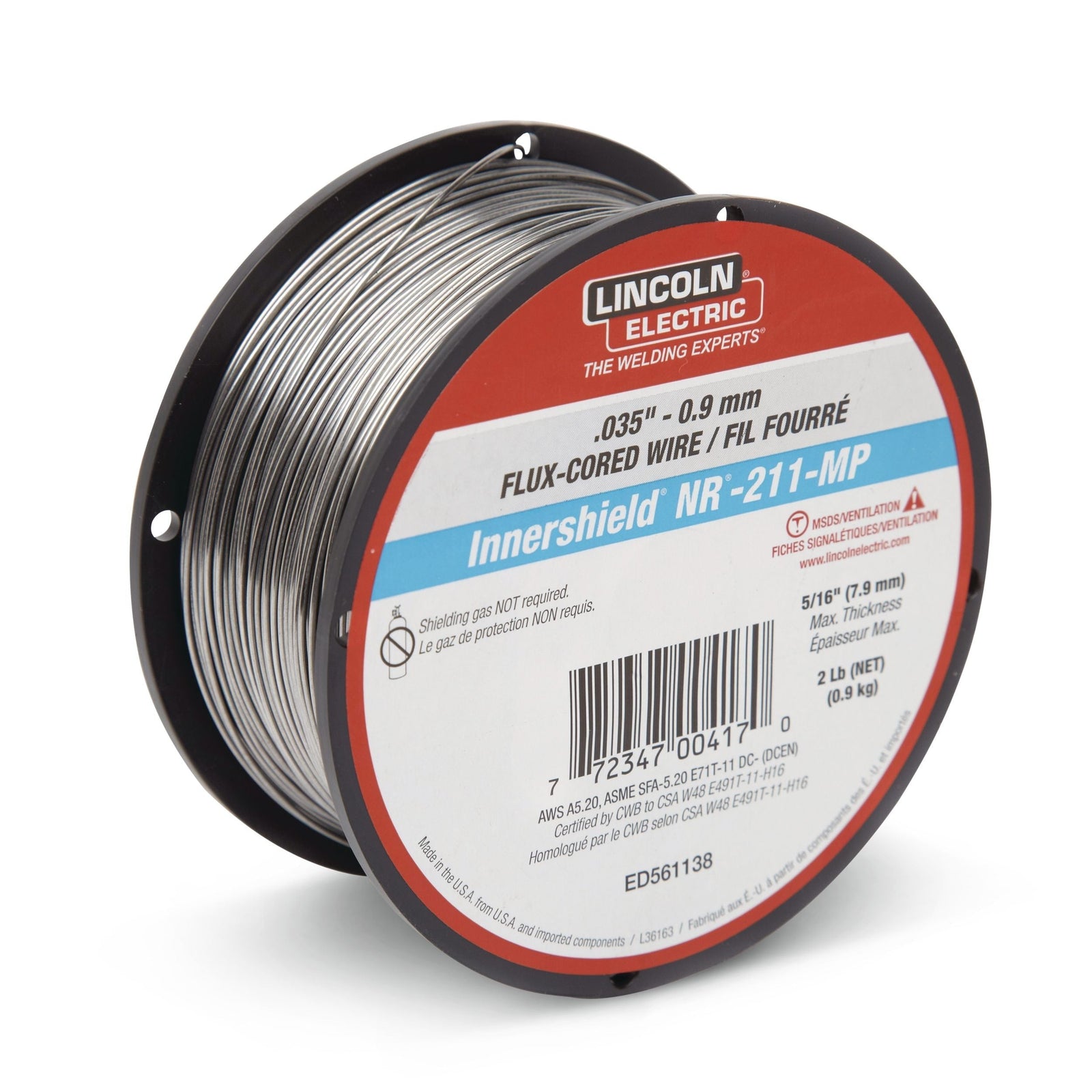 Electric Flux-Cored Gasless Welding Wire, 0.035-in, 2-pk M2K3 - product image 1