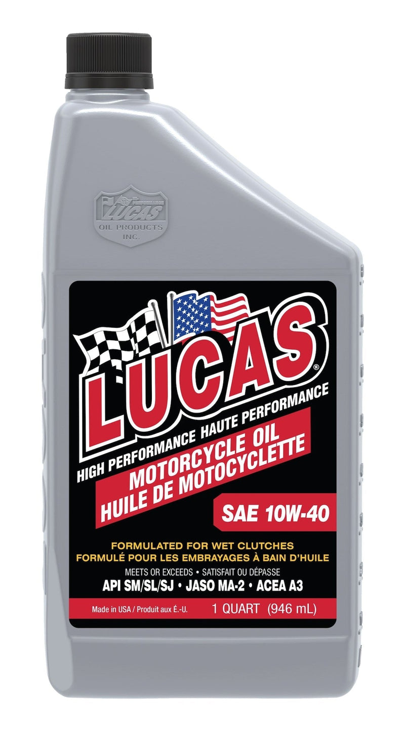 Oil High Performance Motorcycle Oil SAE, 946-mL X6W4