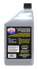 Oil High Performance Motorcycle Oil SAE, 946-mL X6W4 - product image 2