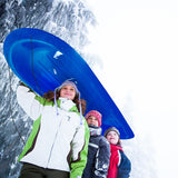 Kids' Large 3-Person Lightweight Plastic Winter Snow Sled/Toboggan W4L7 - product image 7