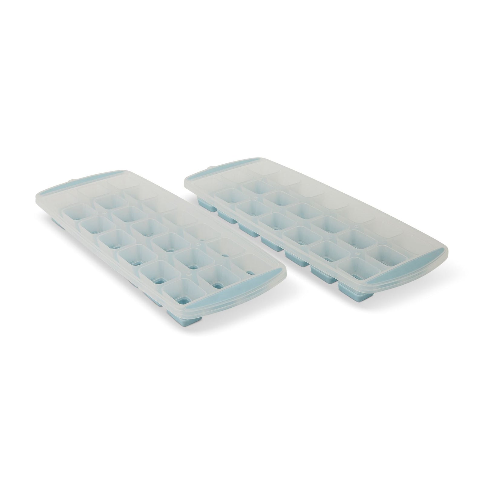 Easy Release Pop-Out Square Ice Cube Trays, Blue, 2-pk, Dishwasher Safe I4W2 - product image 1