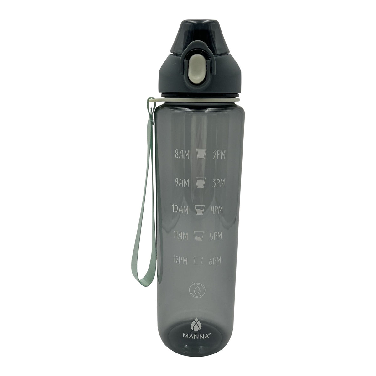 Timex Motivational Water Bottle with Wrist Strap, 34-oz, Assorted Colours J2F1 - product image 1