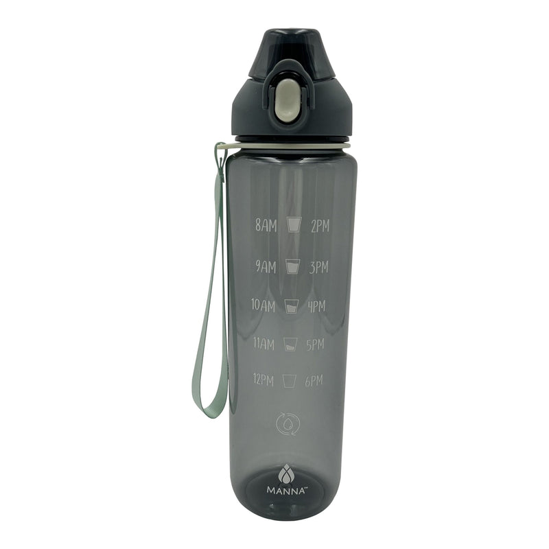 Timex Motivational Water Bottle with Wrist Strap, 34-oz, Assorted Colours J2F1