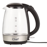 Cordless Electric Kettle with Blue Light, Glass, 1.7L N9G5 - product image 1