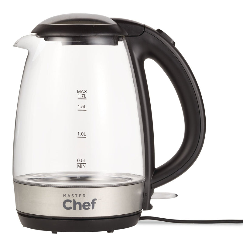 Cordless Electric Kettle with Blue Light, Glass, 1.7L N9G5