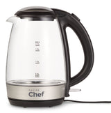 Cordless Electric Kettle with Blue Light, Glass, 1.7L N9G5 - product image 2
