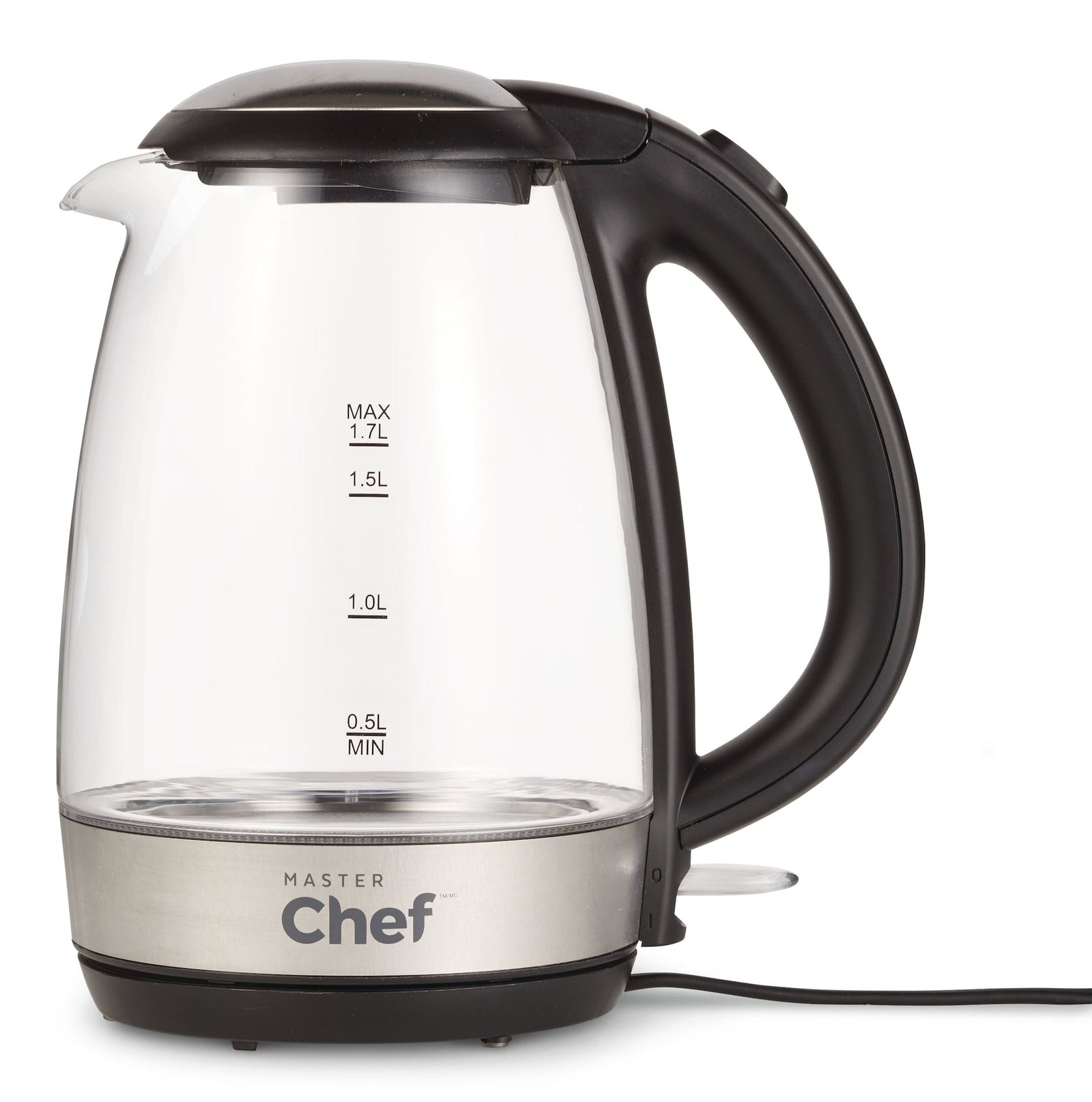 Cordless Electric Kettle with Blue Light, Glass, 1.7L N9G5 - product image 2