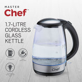 Cordless Electric Kettle with Blue Light, Glass, 1.7L N9G5 - product image 4