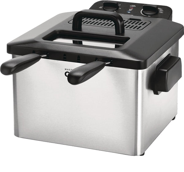 Deep Fryer with 2 Basket Capacity, Stainless Steel, 4.5-L K0N4