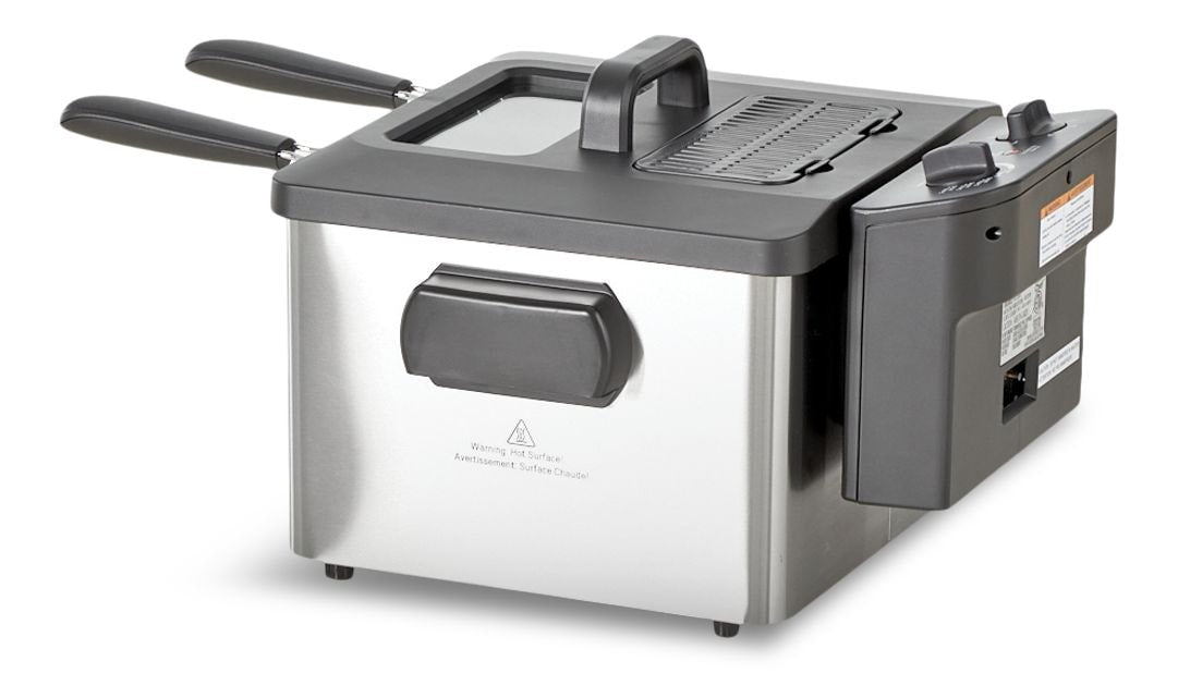 Deep Fryer with 2 Basket Capacity, Stainless Steel, 4.5-L K0N4 - product image 3