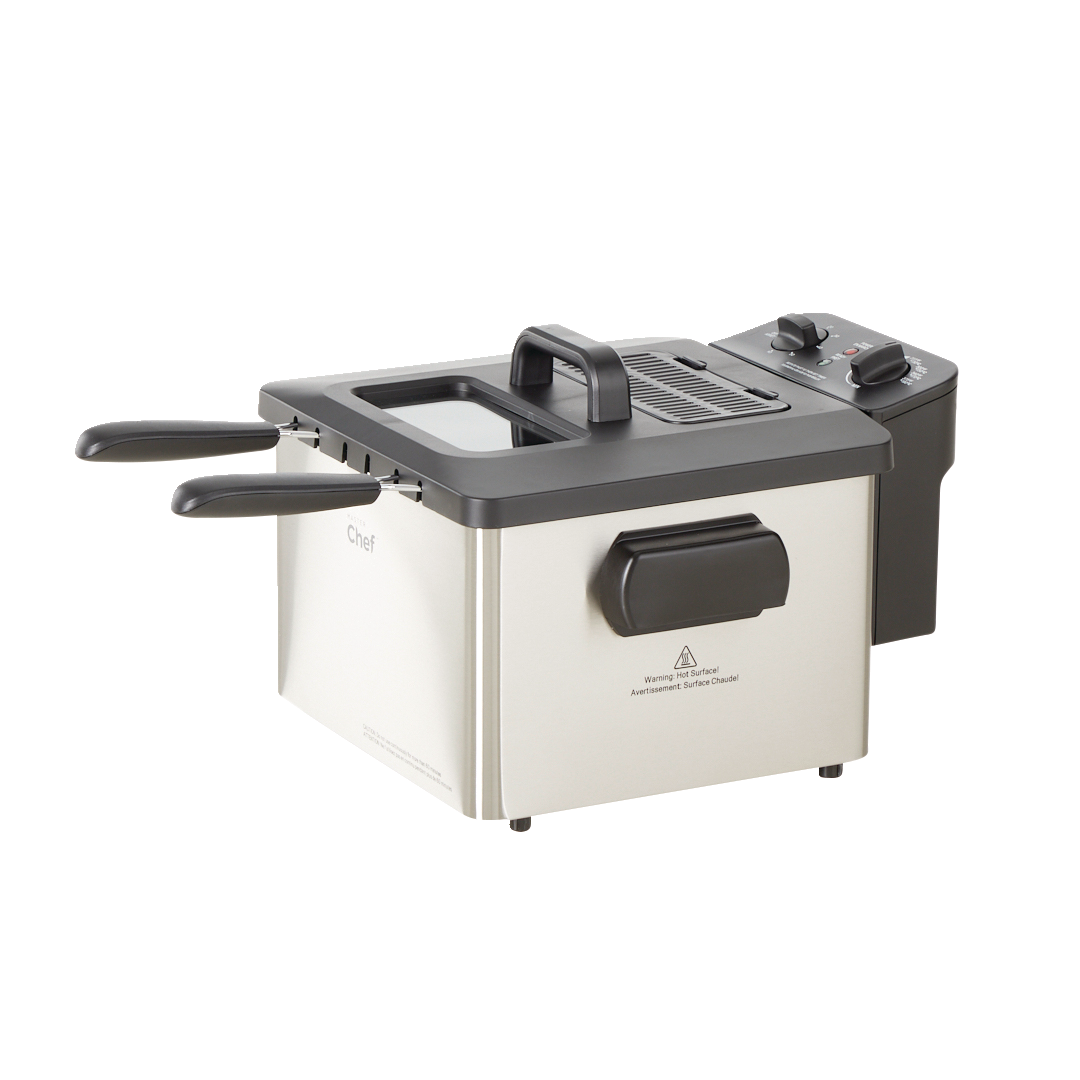 Deep Fryer with 2 Basket Capacity, Stainless Steel, 4.5-L K0N4 - product image 4