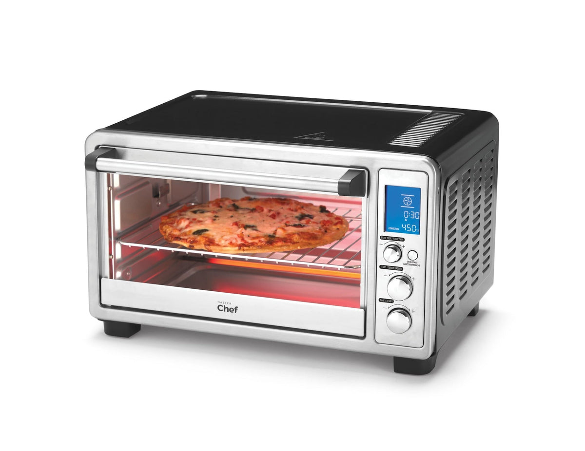 Digital Convection Toaster Oven with 10 Functions, Stainless Steel, 6-Slices F0J9 - product image 2