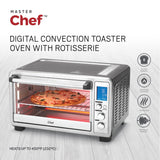 Digital Convection Toaster Oven with 10 Functions, Stainless Steel, 6-Slices F0J9 - product image 4
