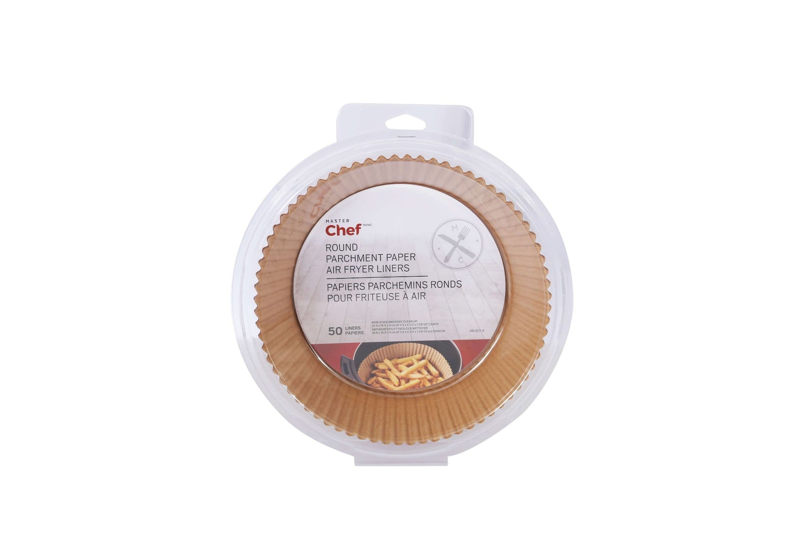 Round Air Fryer Liner, 16.5-cm, 50-pk L5J6 - product image 1