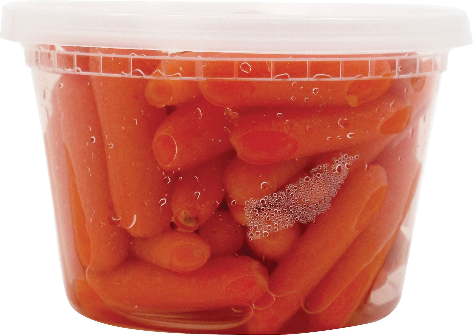 Round Plastic Deli-Style Food Storage Container Set, 16-oz, 40-pc D4U2 - product image 1