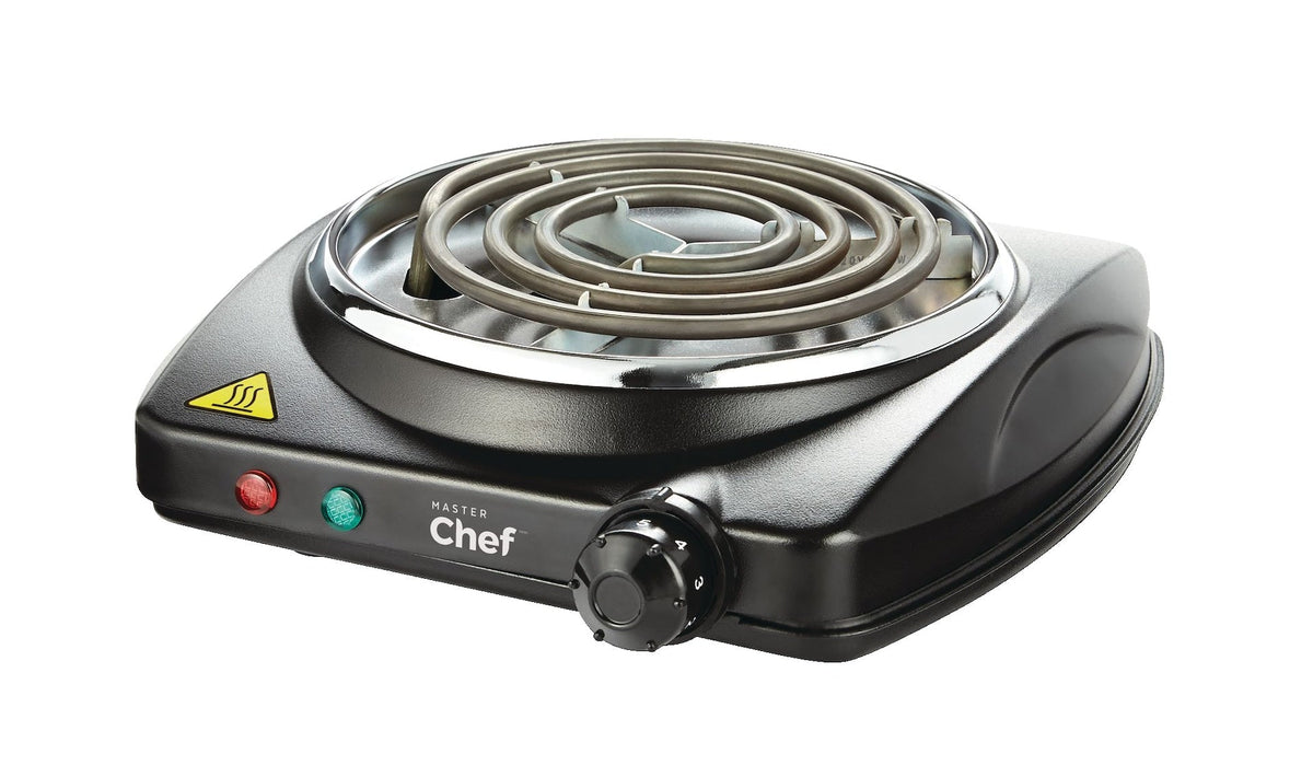 Single Burner Hot Plate, Black, 1000W W6X2 - product image 2