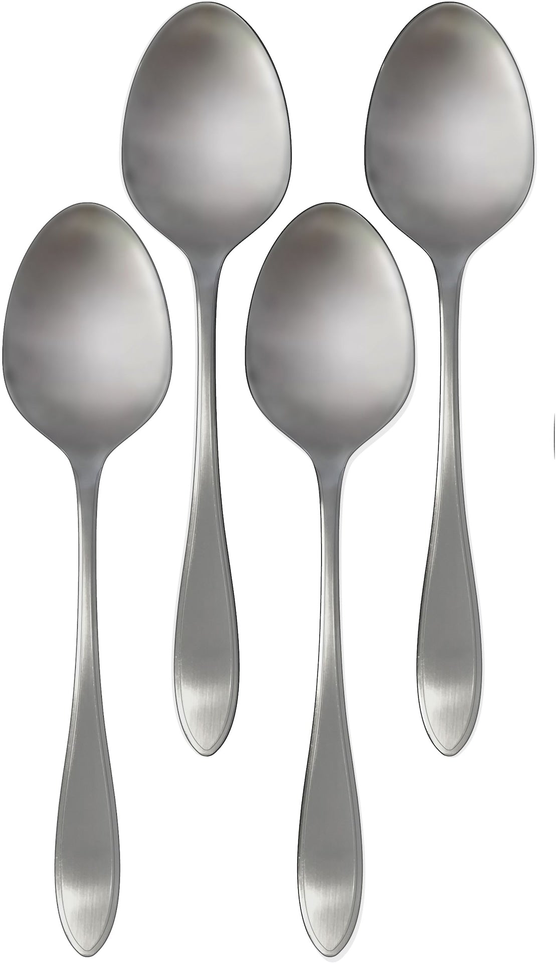 Stainless Steel Spoon Set, 4-pc M9C6 - product image 1