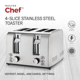 Stainless Steel Toaster with 3 Settings, 4-Slice F2U1 - product image 5