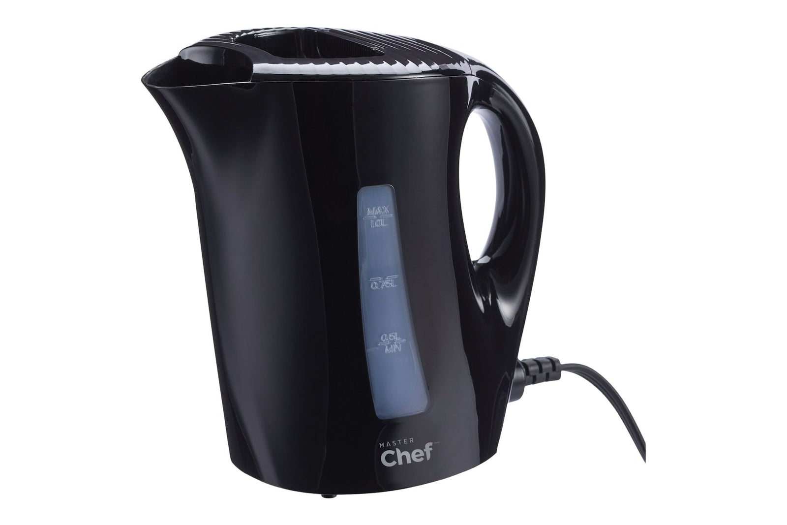 Corded Kettle with Water Gauge, Black, 1-L W7W2 - product image 1