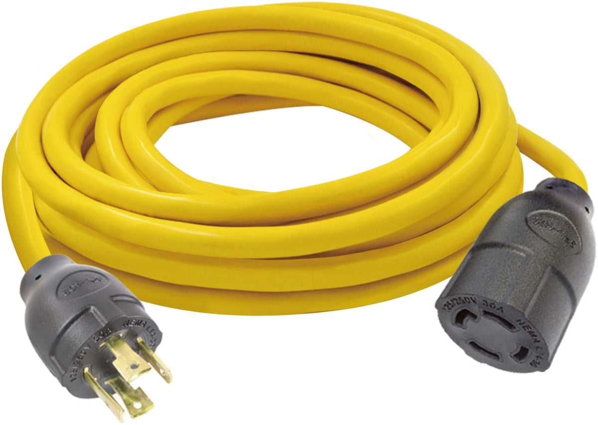 10AWG, 30A L14-30 Twist Lock Generator Extension Cord, 25-ft F3T6 - product image 2