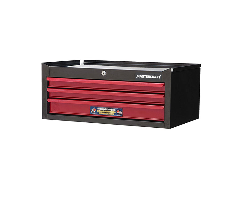 3-Drawer Intermediate Tool Chest, Black & Red, 26-in E3G2