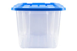 Clear Heavy-Duty Storage Tote with Snap-Lock Lid, 102-L A7T8 - product image 1
